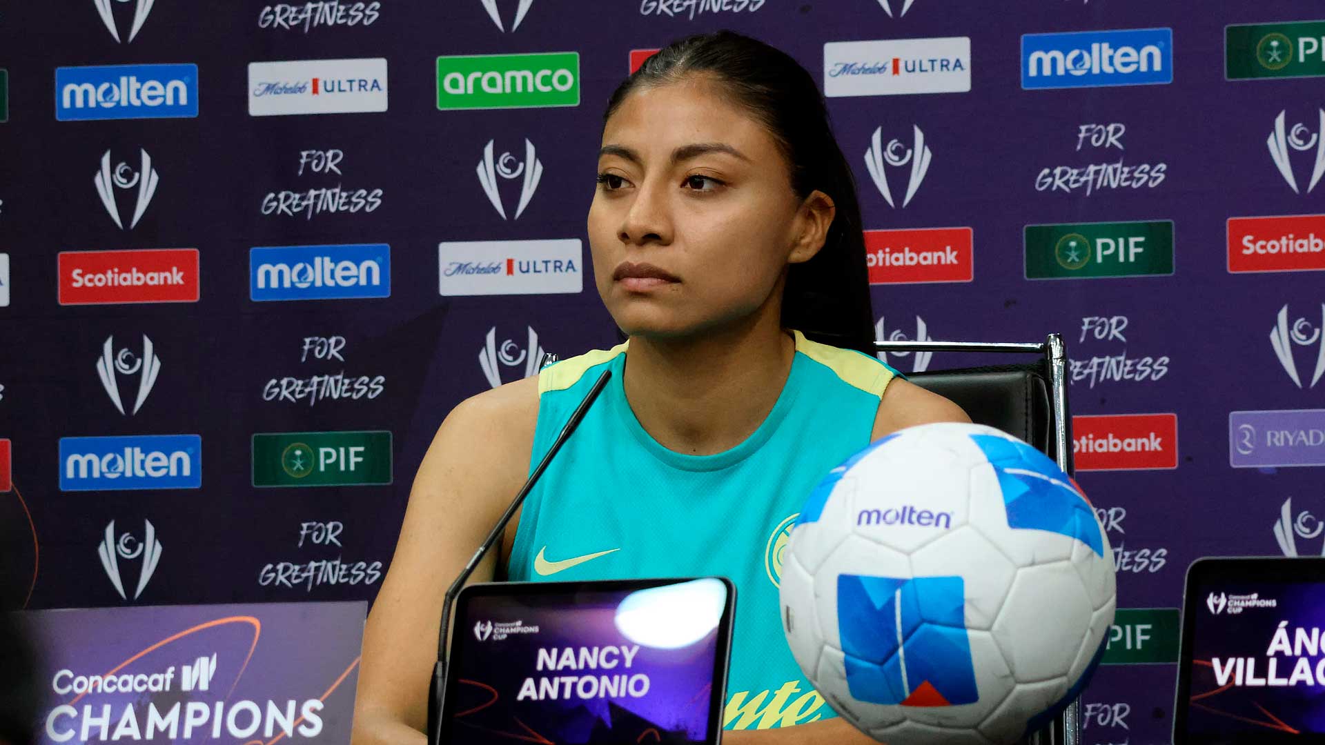 Nancy Antonio, centrocampista del América femenil: “Estamos enfocadas en sacar nuestra mejor versión ante Gotham”